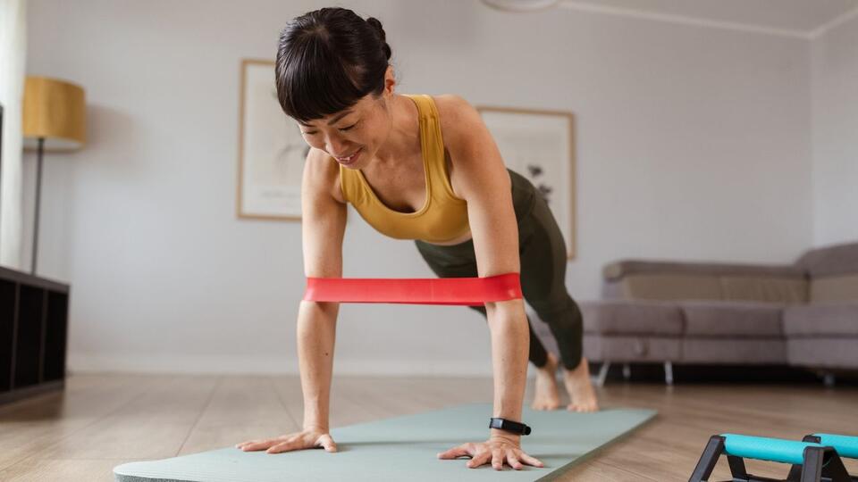 Pilates Reformer Hack: Just Use a Band!