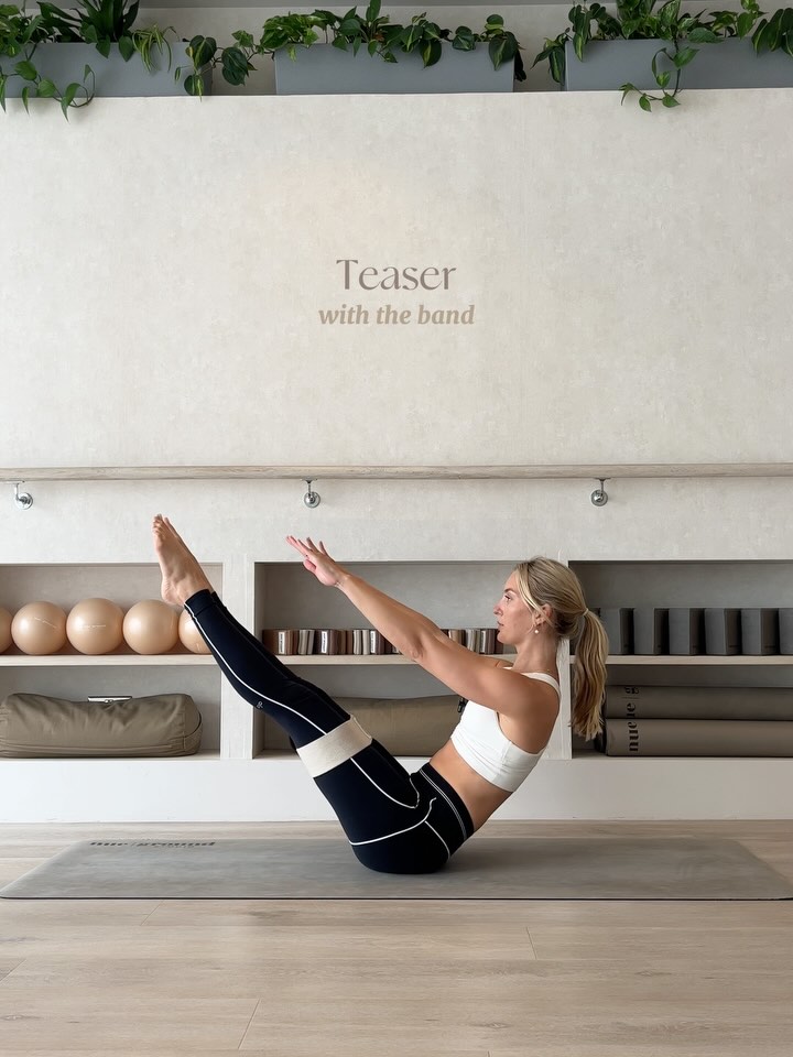 Pilates Reformer Hack: Just Use a Band!
