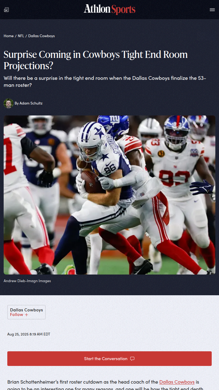 Cowboys tight end shakeup: Spann-Ford making waves
