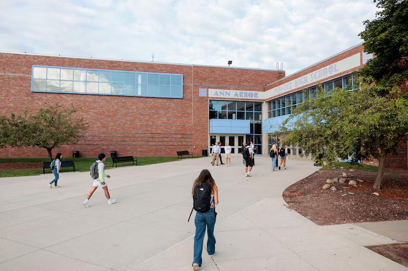 Ann Arbor’s first day of school brings excitement