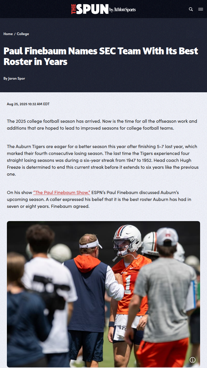 Auburn football’s most promising roster in years