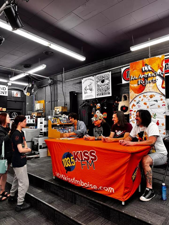 Boise fans get up close with The All-American Rejects