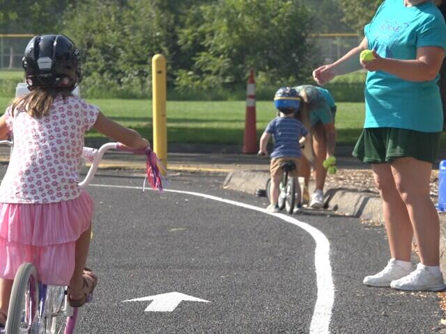 Boise’s new traffic garden makes biking safer for kids