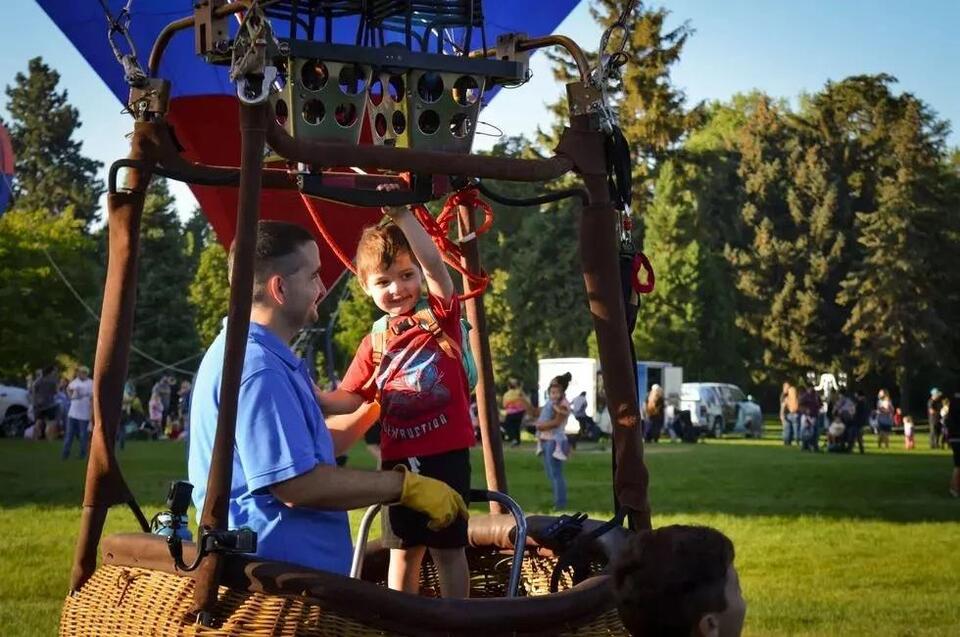 Boise Balloon Fest brings free kid rides!