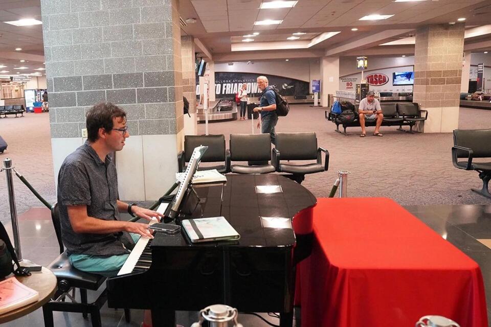 Why T.F. Green feels more like a concert than an airport