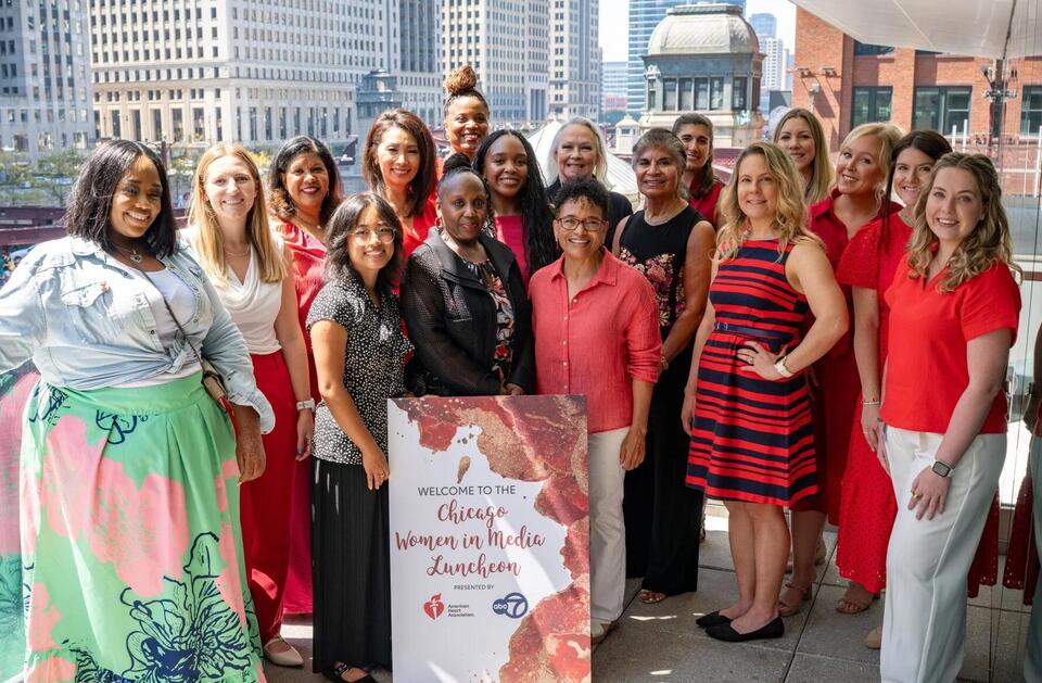 Chicago women in media rally for heart health