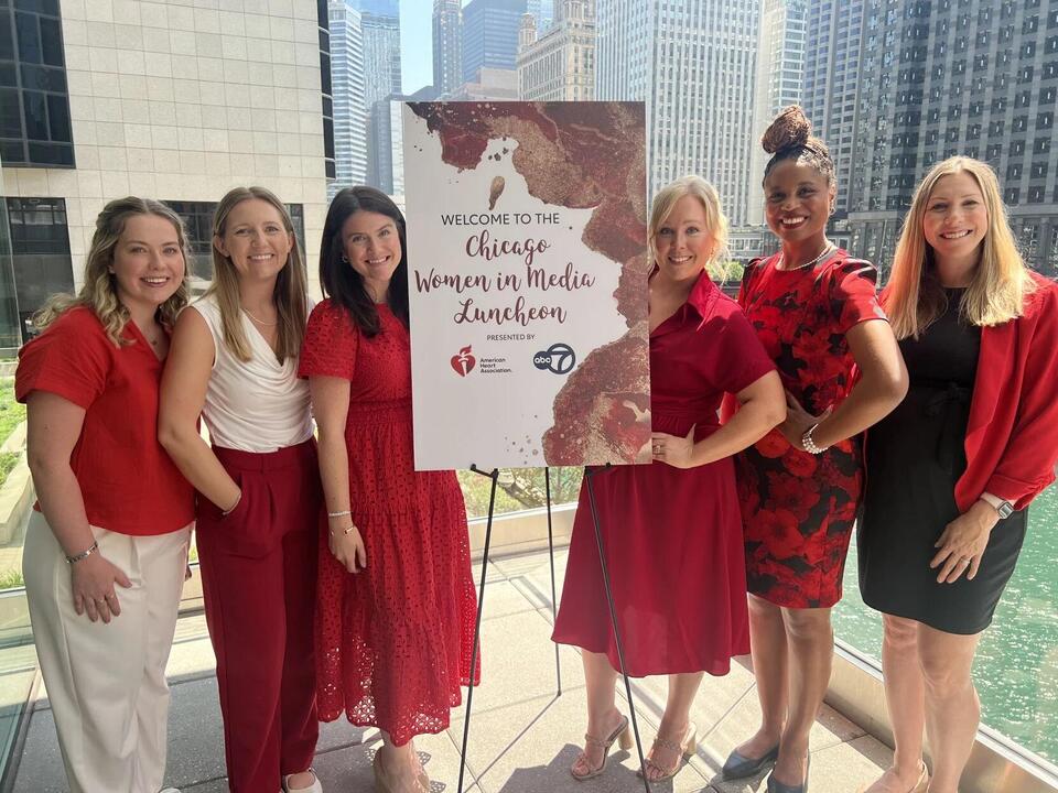Chicago women in media rally for heart health