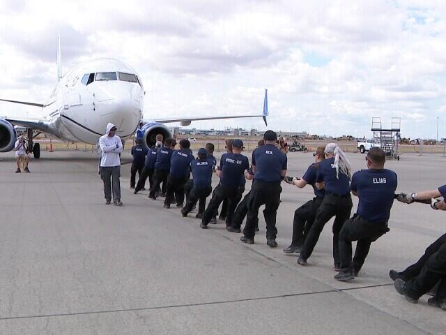 Colorado’s plane pull smashes fundraising record