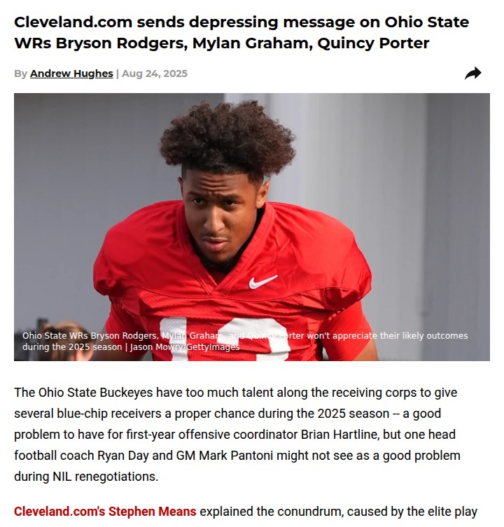 Buckeyes WR Logjam: Who Gets Left Out?