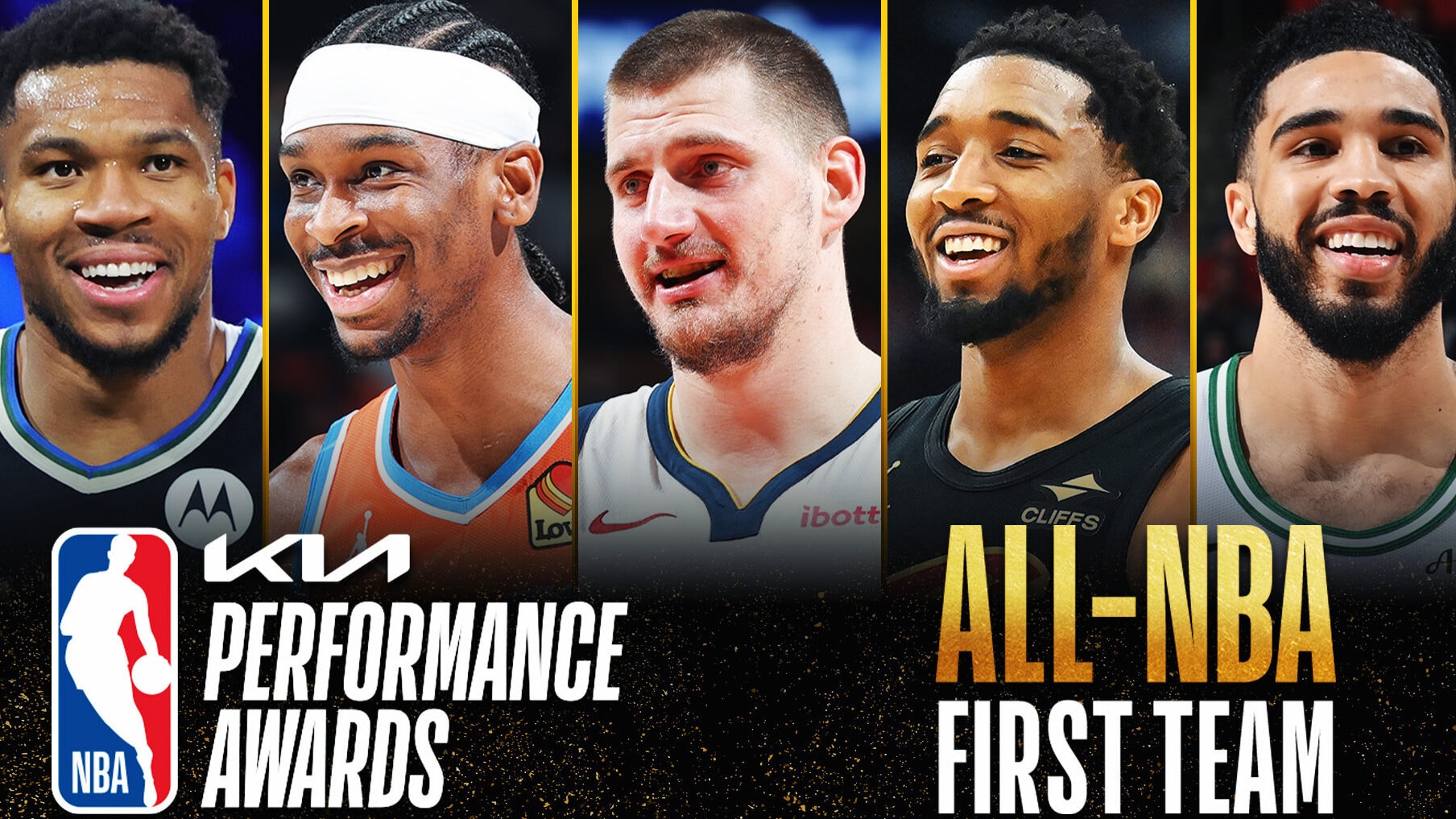 Active Players with the Most All-NBA 1st Team Selections 🏆