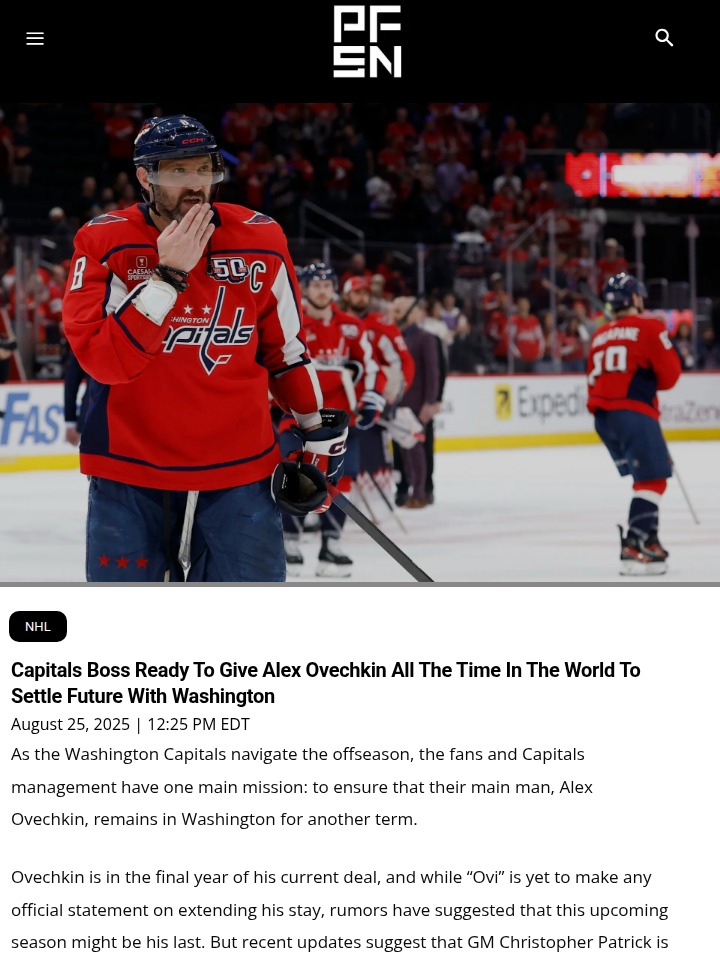 Ovechkin’s future: Capitals fans, what’s next?