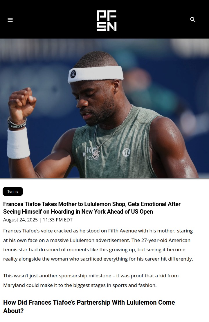 Tiafoe’s US Open Moment: From Fifth Ave to Flushing