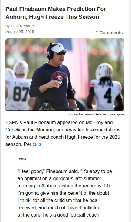 Auburn football’s big test: Can Freeze deliver?