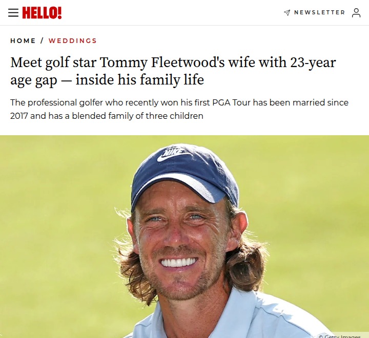 Tommy Fleetwood’s Wife: Age Gap, Big Win & Family