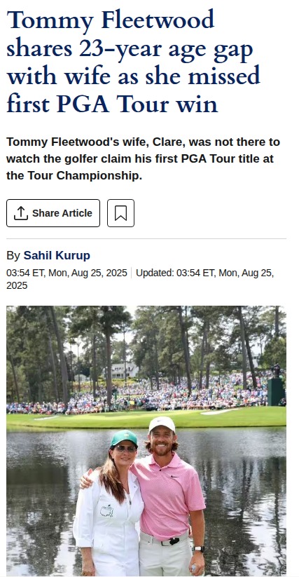 Fleetwood’s First PGA Win: Wife’s Absence Sparks Talk