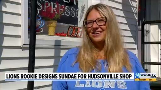 Lions rookie’s sundae brings NFL buzz to Jamestown
