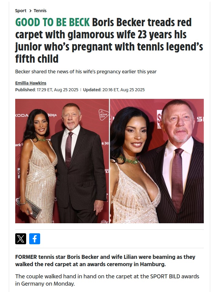 Boris Becker's Big Night: Baby No.5 & Klopp Cameo!