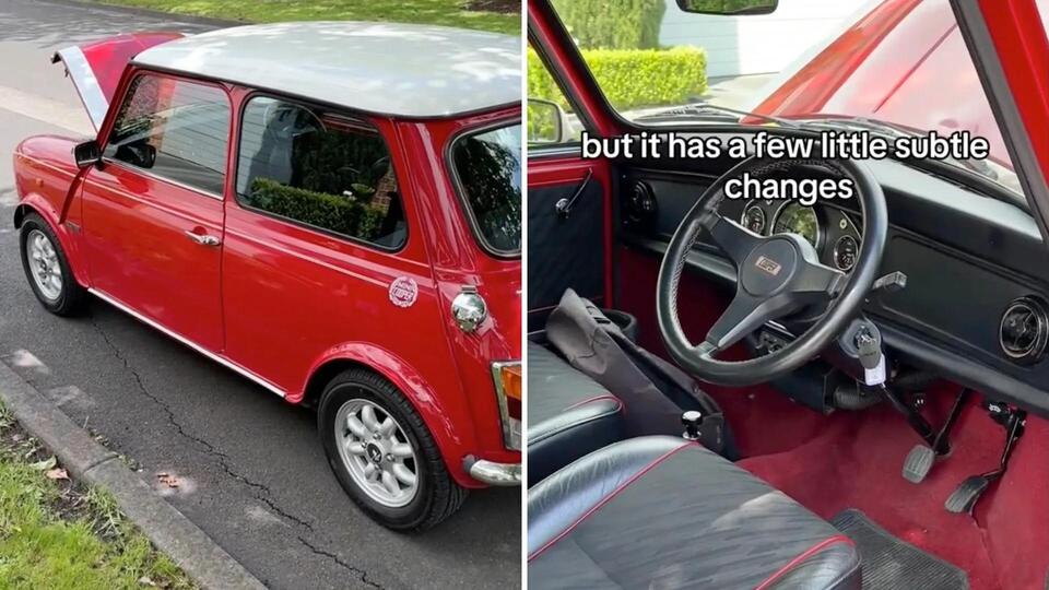 Classic Mini Cooper’s Shocking Secret Upgrade