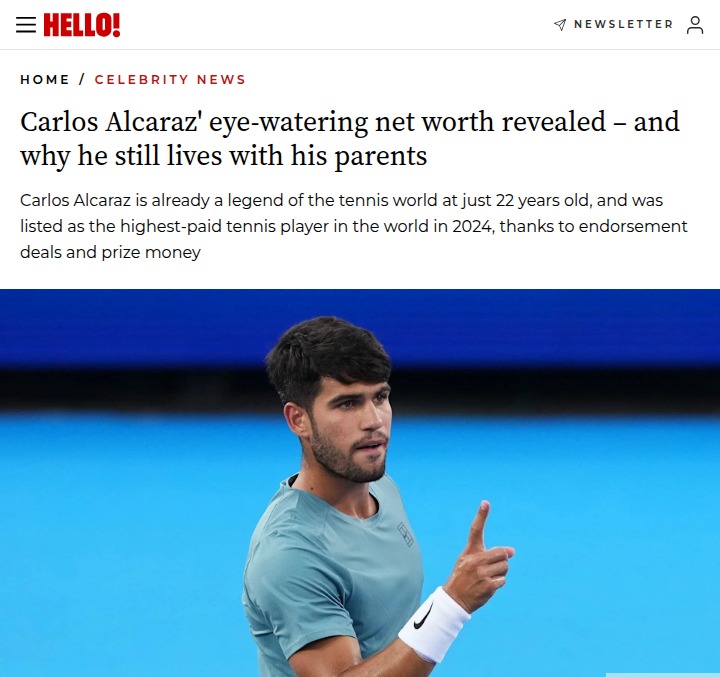 Why Alcaraz Still Lives at Home Despite $48M