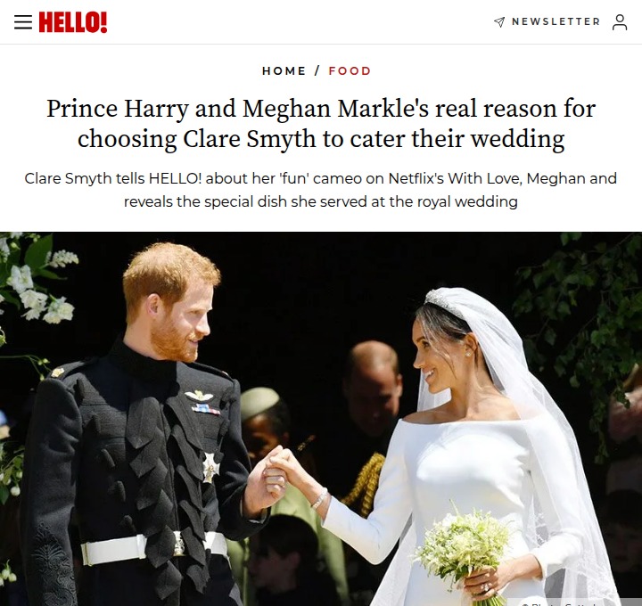 Meghan & Harry’s Secret Wedding Chef 🤫