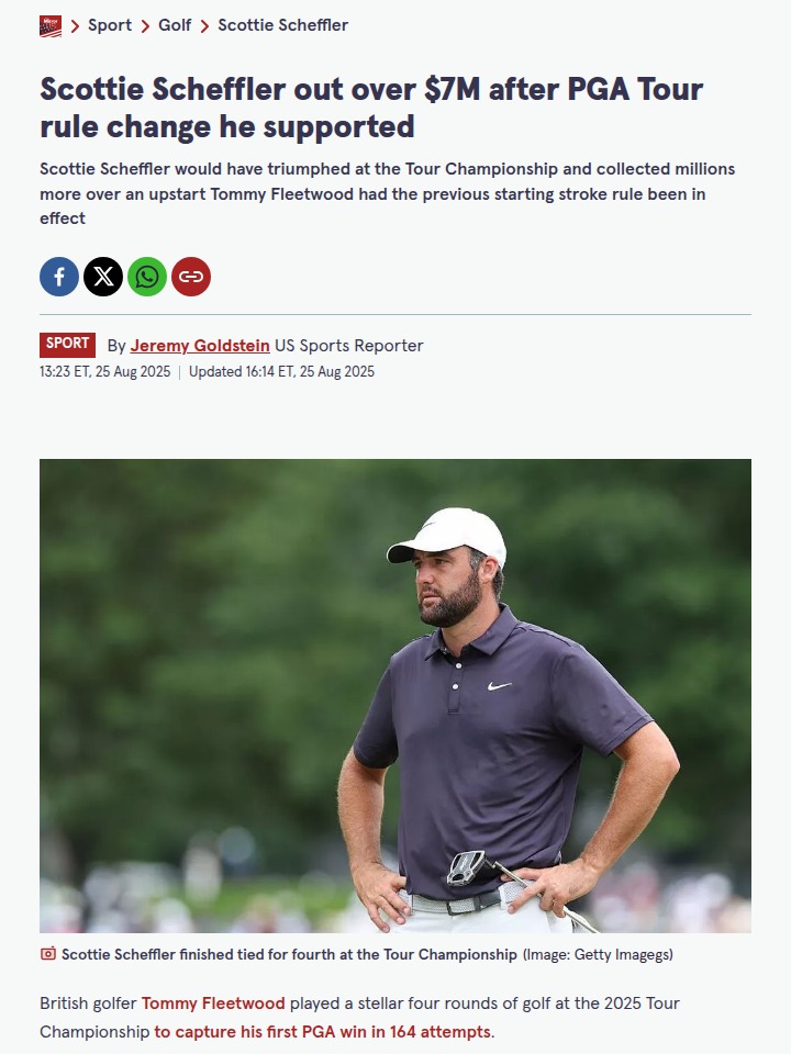 Fleetwood Breaks Through, Scheffler Misses Out