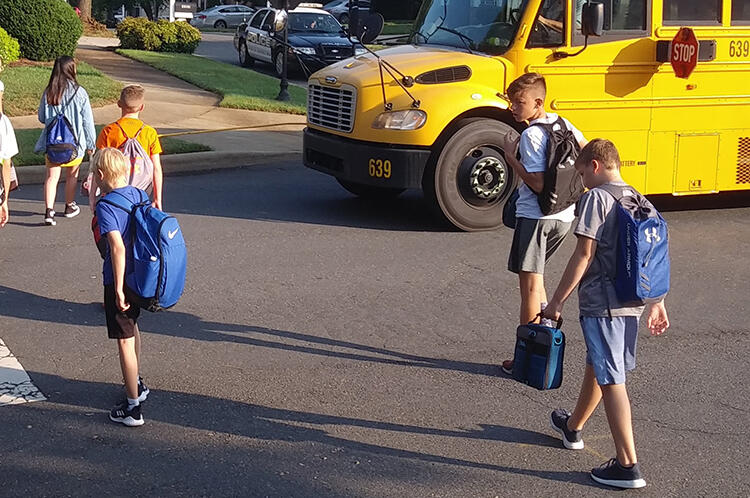 Cornelius traffic jams as school starts