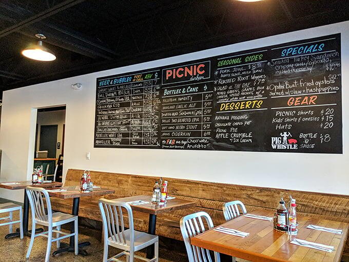 Durham’s fried green tomatoes are a must-try