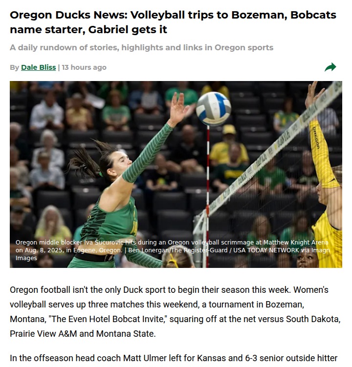 Oregon Ducks volleyball faces big changes
