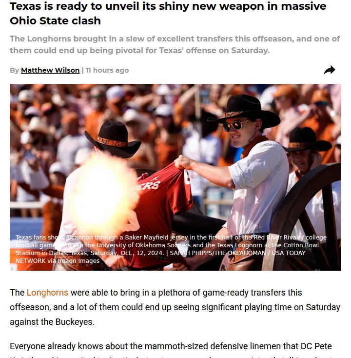 Texas vs Ohio State: The secret weapon to watch
