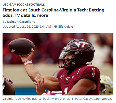 Gamecocks vs Hokies: Rivalry Renewed in Atlanta