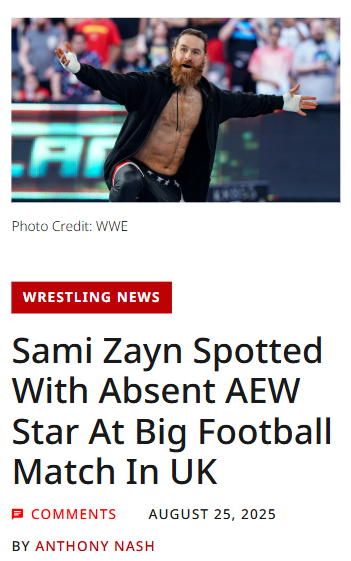 Newcastle vs Liverpool: Sami Zayn & PAC Spotted!