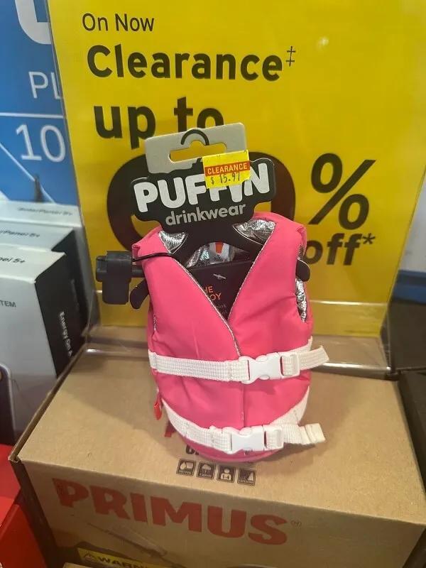 Mini Life Vests for Drinks?!