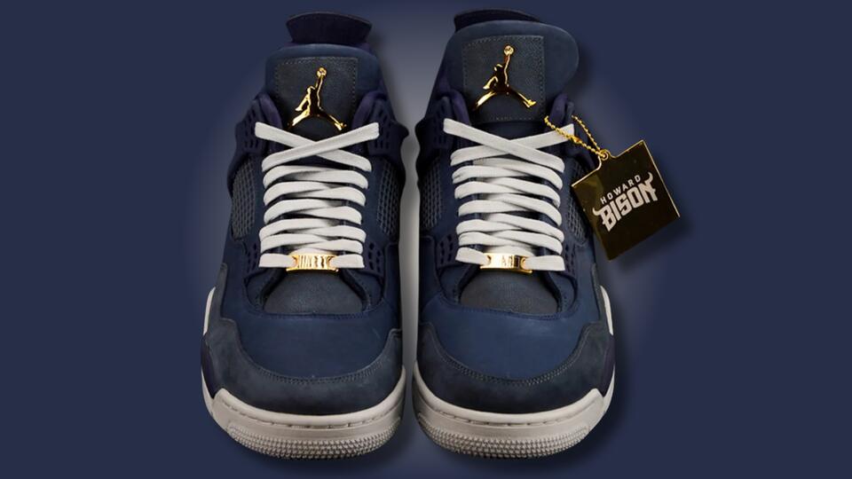 Howard’s exclusive Jordan 4s are a must-cop