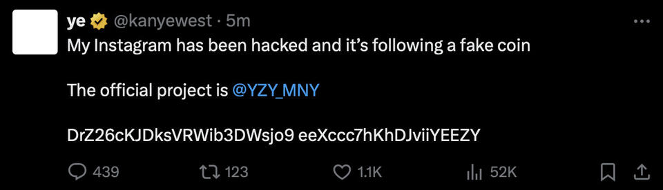 Kanye’s Crypto Chaos: Hack or Hype?