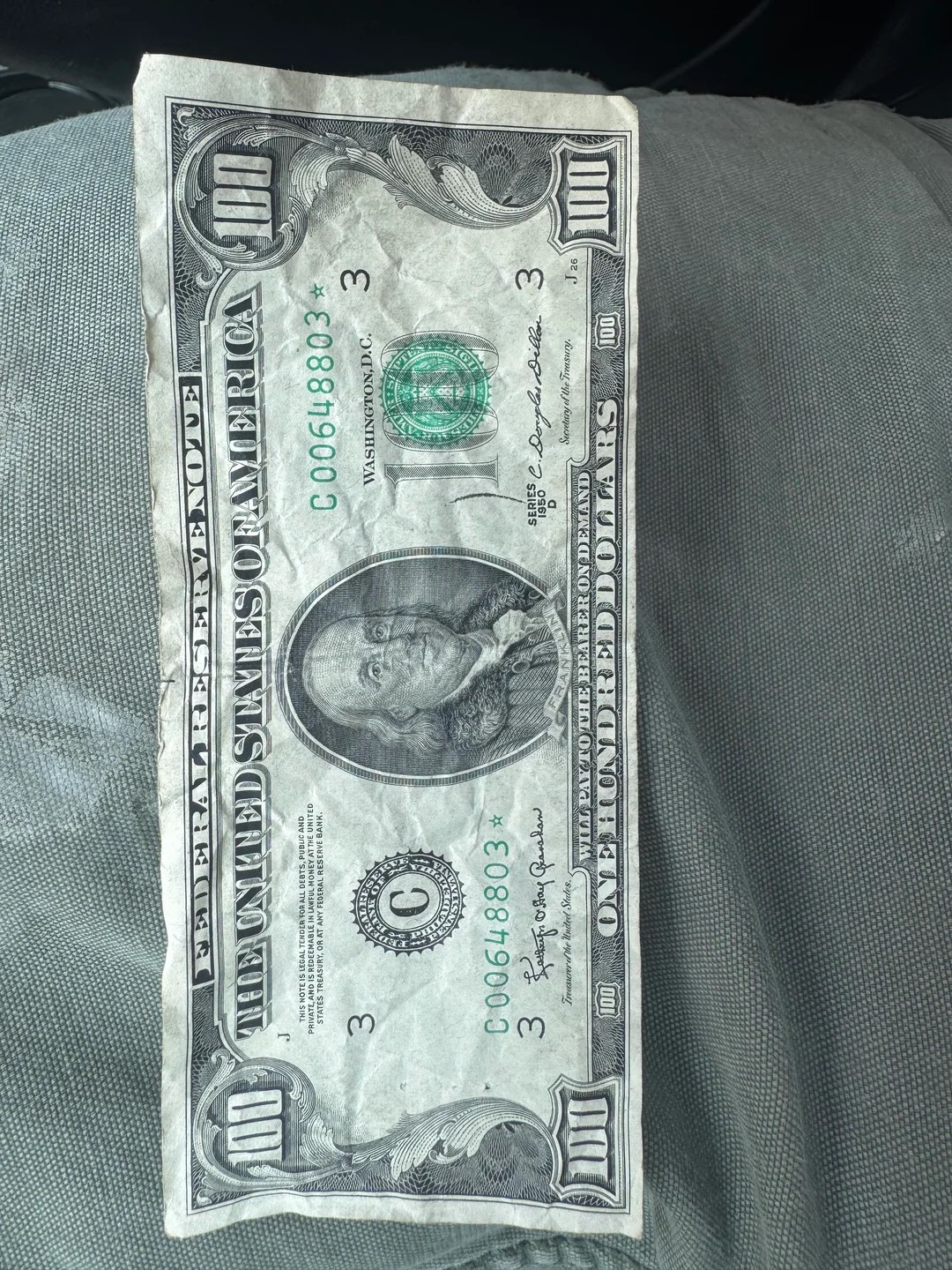 The Bank Said My $100 Bill Was Fake. Is it?