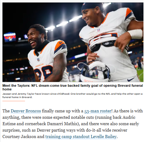 Broncos’ 53-man roster surprises spark debate