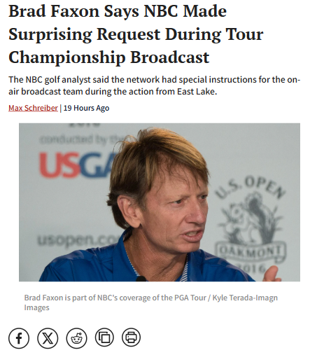NBC Drama: Tour Championship vs Ryder Cup? 🏌️