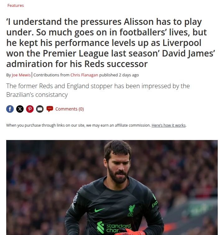 Alisson Hits 300: Reds’ Keeper Joins Legends