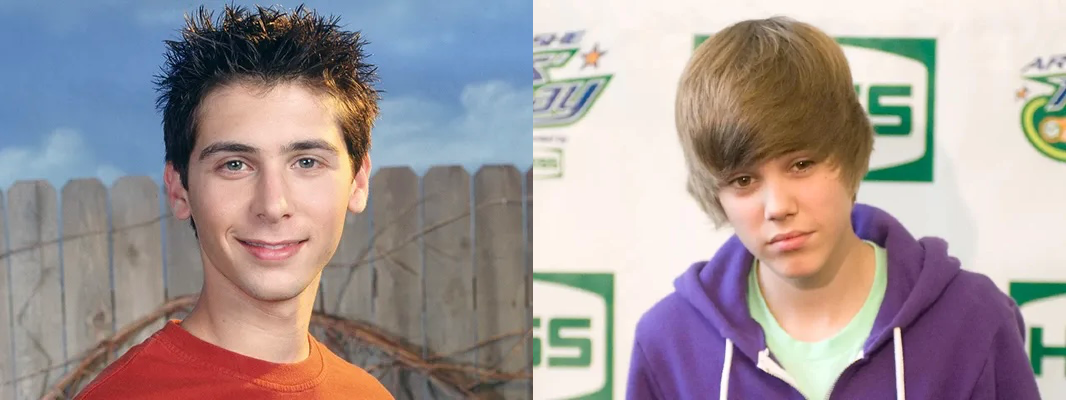 Which haircut do you associate more? Frosted Tips vs. The "Bieber Hair" 😂