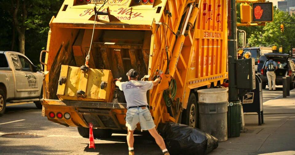 Petersburg trash driver’s quick action saves dog