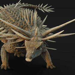 Dino With Punk Rock Spikes?!