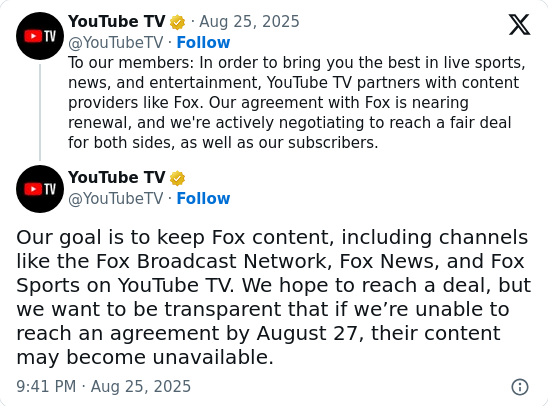 YouTube TV Fox Drama Hits Auburn vs Baylor! 🏈