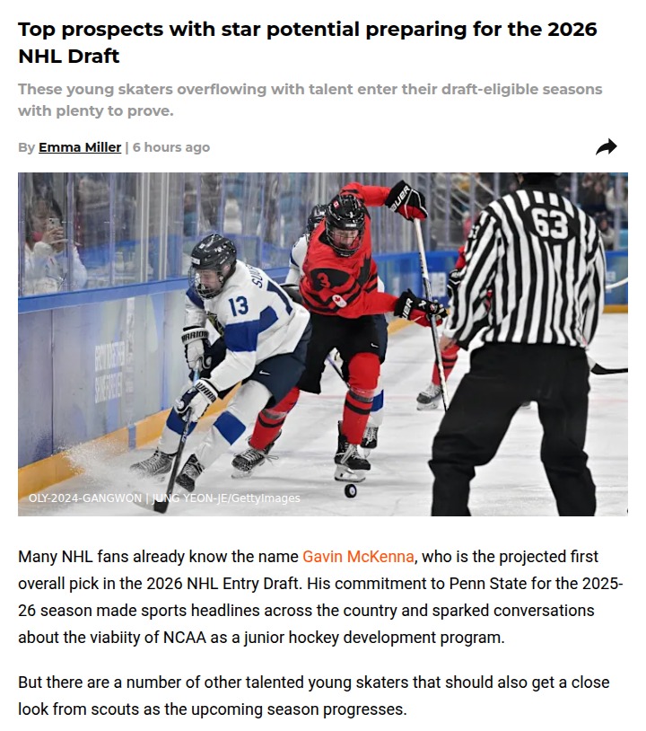 Björck vs Roobroeck: 2026 Draft Rivalry Heating Up