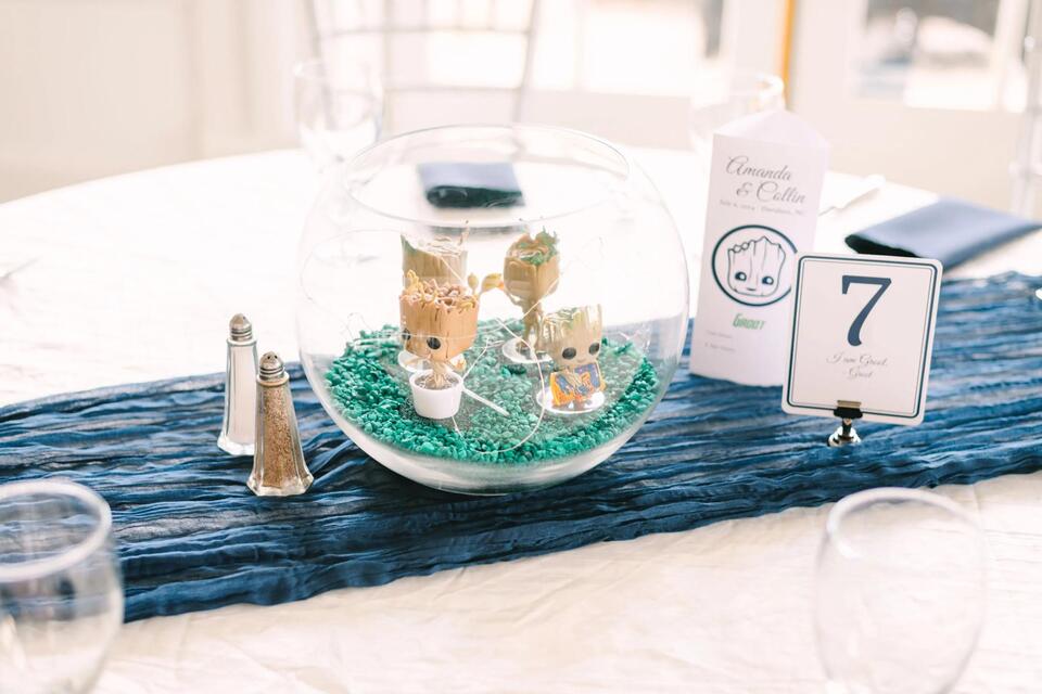 Marvel magic at a Charlotte wedding
