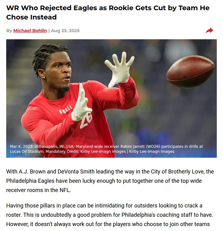Rakim Jarrett’s Gamble Backfires: Eagles or Bucs?