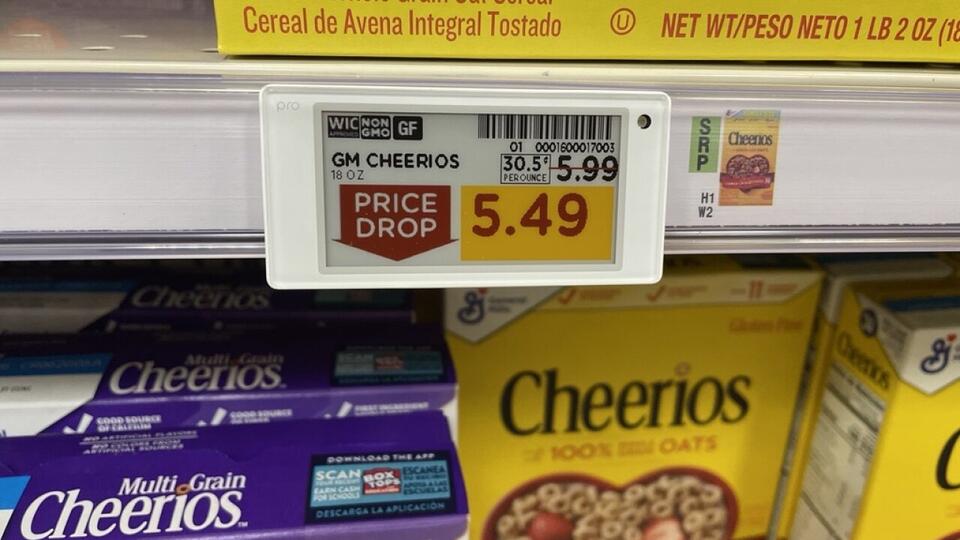 Kroger’s digital price tags spark Cincinnati buzz