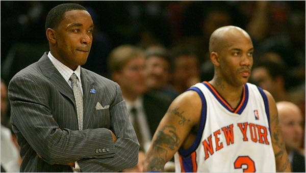 Isiah Thomas Cooked Stephon Marbury at Practice — As a Retired Coach