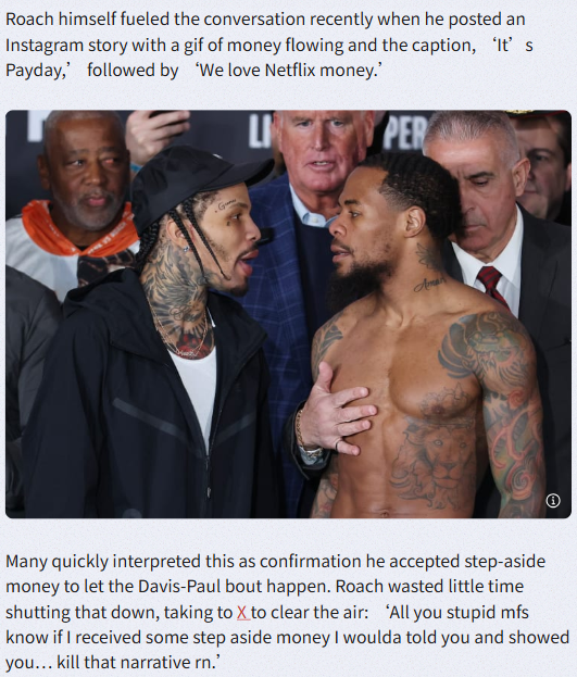 Tank vs Roach: Step-Aside Drama Heats Up