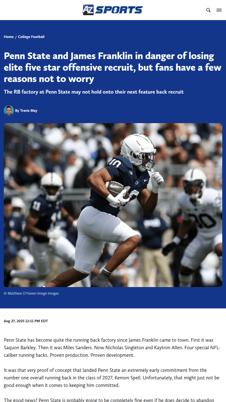 Penn State’s RB future still looks bright