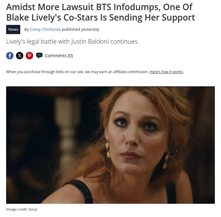 Blake Lively Birthday Drama 🎂